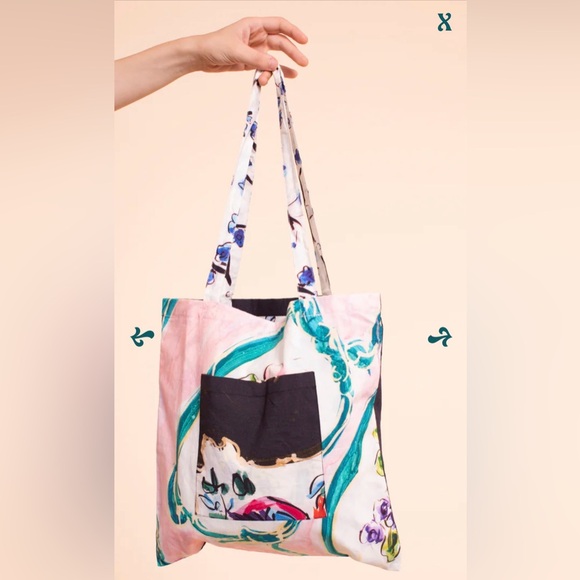 Samantha Pleet Sèvres Mixed Porcelain Tote Bag - New! - Picture 6 of 9